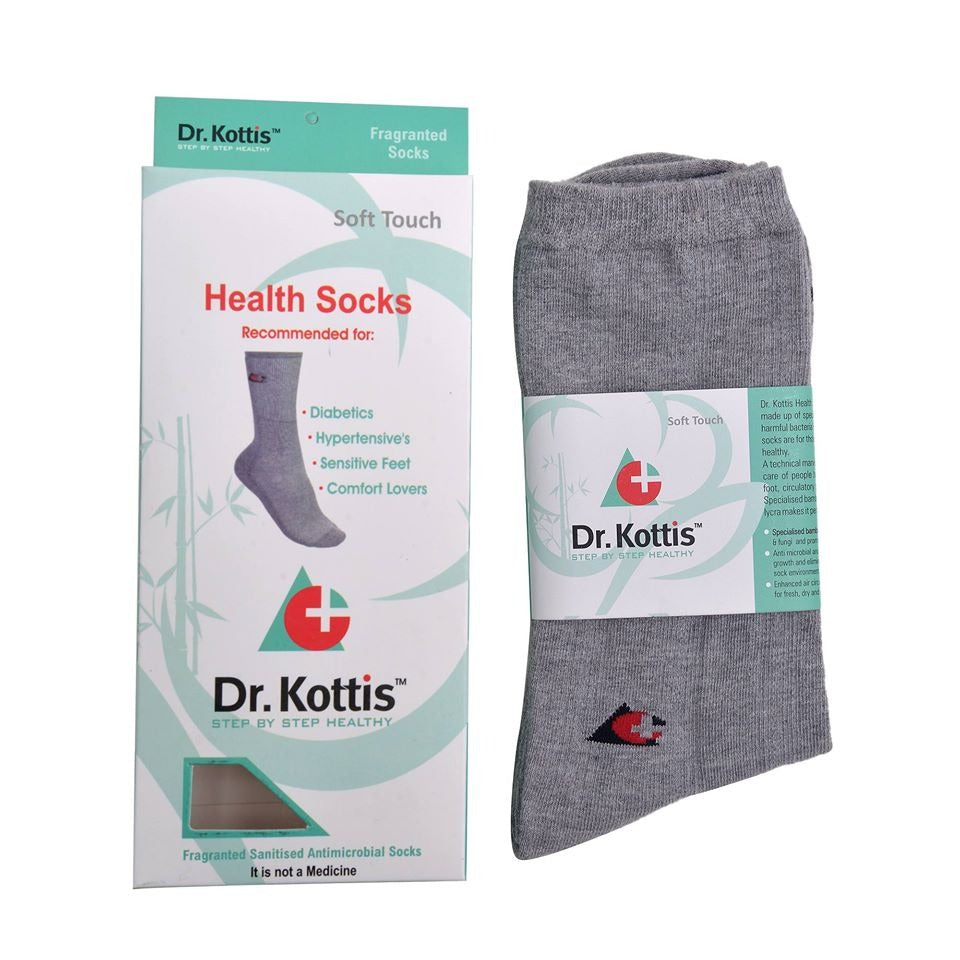 Health socks for Summers, Bamboo Cotton, Ultra Soft Odour and Sweat Free : Pack of 1