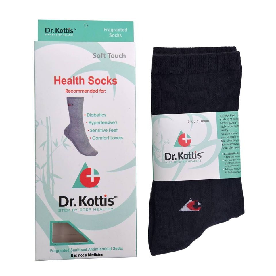 Health socks for Summers, Bamboo Cotton, Ultra Soft Odour and Sweat Free : Pack of 1
