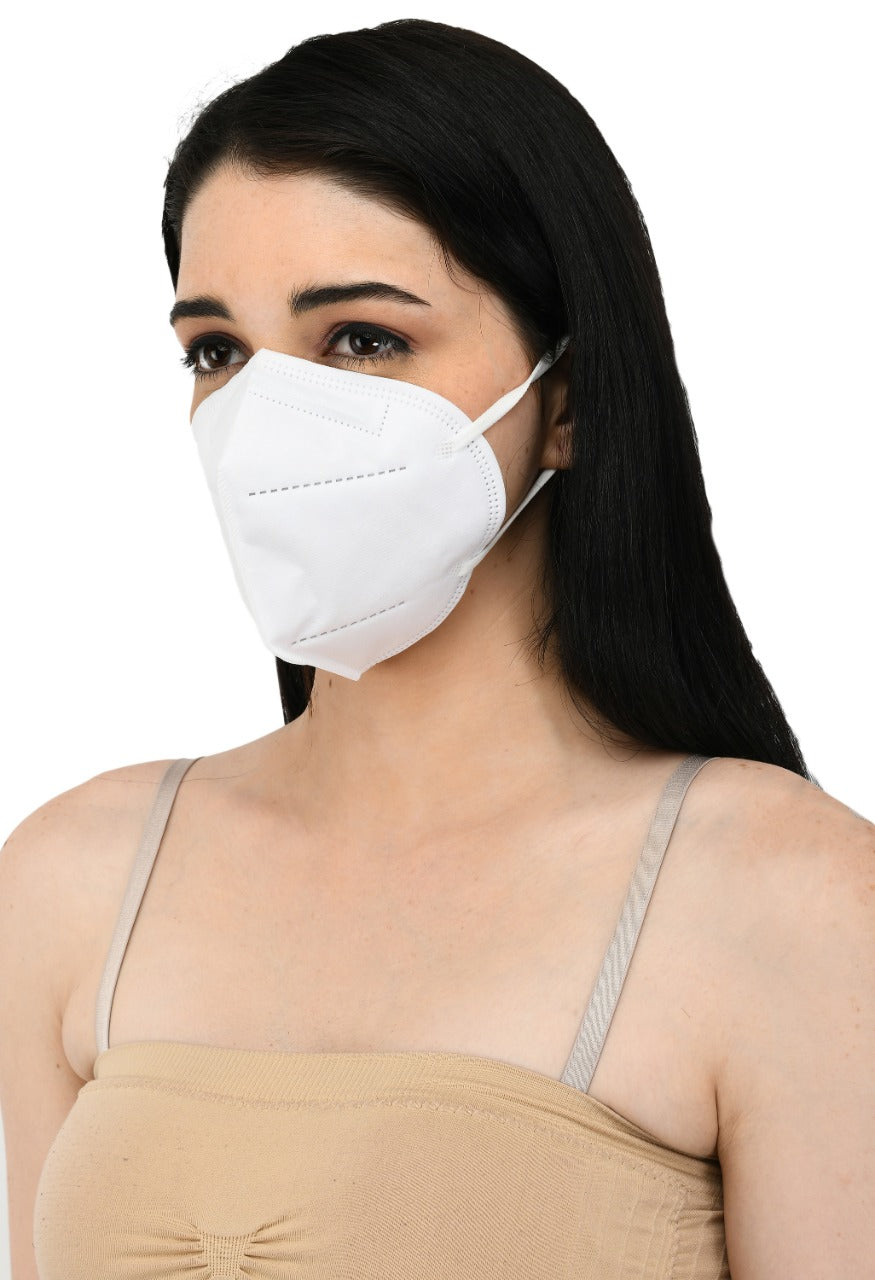 Dr. Kottis N95 Anti-Pollution Face Mask (Pack of 10), 5 Layer Protection, Filtration>95%